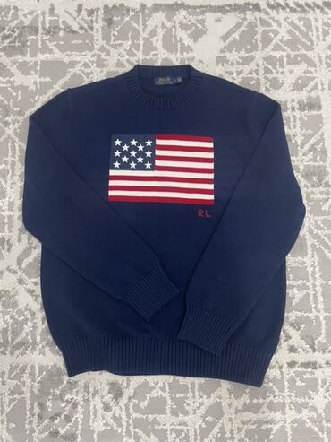 семейные одежды: Мужской свитер, L (EU 40), Polo Ralph Lauren, Новый, цвет - Синий