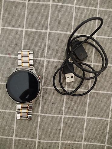 Башка акылдуу сааттар: Смарт-часы Amazfit с круглым сенсорным экраном и металлическим — 1
