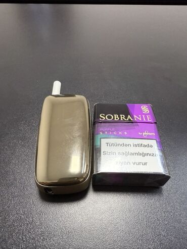 devit 3: Ploom tütün qızdırıcı cihazı və Sobranie Purple Sticks (for Ploom)