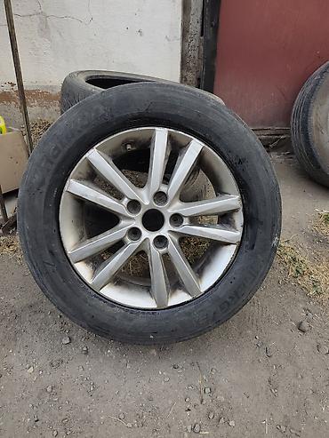 Колеса в сборе 215 / 60 / R 16, Лето, Б/у, 1 шт, Легковые, Литые, отверстий - 5 at lalafo.kg Колеса в сборе 215 / 60 / R 16, Лето, Б/у, 1 шт, Легковые, Литые, отверстий - 5