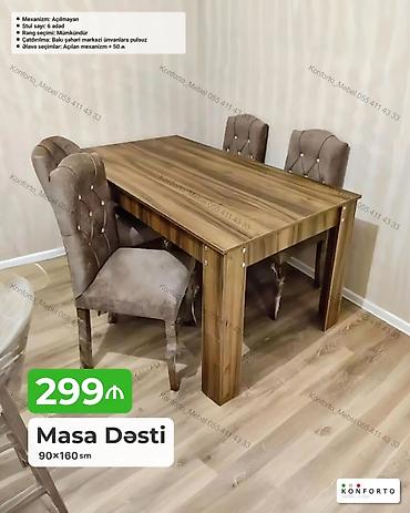Masa dəsti 90x160 sm ölçülü masa dəsti interyerə uyğun, zövqlü və
