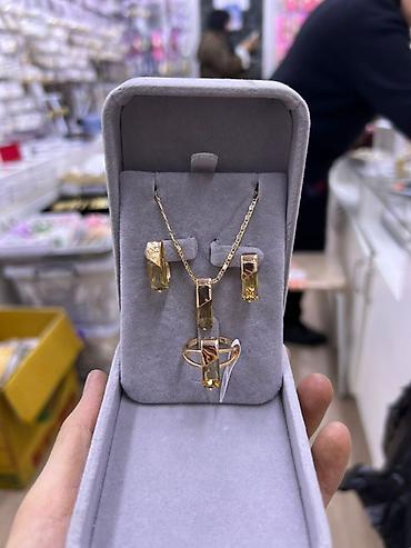 Наборы украшений: 🔥🔥🔥Бижутерия🔥🔥🔥 Элегантный ювелирный набор Pandora с розовыми камнями — 46