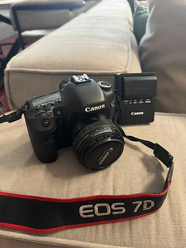 canon 7 d: Canon EOS 7D - Korpus: Canon EOS 7D (yarıpeşəkar DSLR, sürətli iş — 4