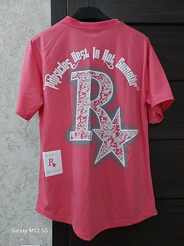 Футболки: Мужская футболка, L, XL, Новый, цвет - Розовый, Самовывоз — 1