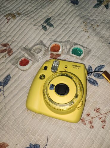 детский фотоаппарат с моментальной печатью: Фотоаппарат моментальной печати Instax MINI 9 Fujifilm. Бонусом