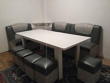 silver kitchen: Кухонный стол и стул, Новый, Бесплатная доставка — 2