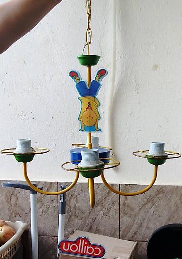 Çilçıraqlar: Çılçıraq, 4 lampa, Metal — 2