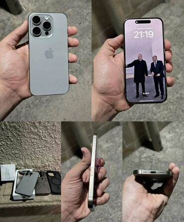 iphone 6 kredit: IPhone 15 Pro Max, 128 ГБ, White Titanium, Отпечаток пальца, Face ID, Гарантия