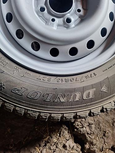bmw 2: Колеса в сборе 175 / 70 / R 13, Зимняя шипованная, Б/у, Комплект, Легковые, Железные, отверстий - 4 — 5