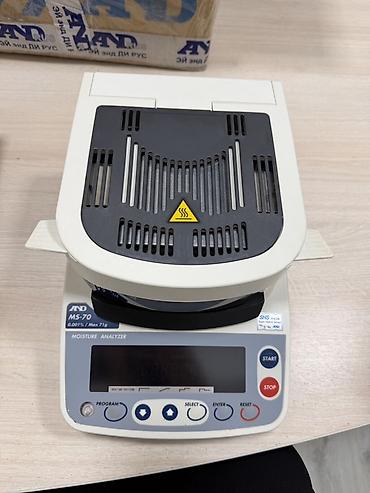 химические: Лабораторный влагомер A&D MS-70 Moisture Analyzer, новый — 1