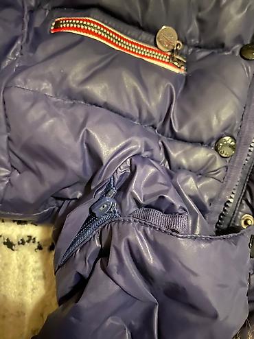 Jakne, kaputi i prsluci: MONCLER perijana jakna 5 6 godina Moze za devojcice i za decake Teget — 4