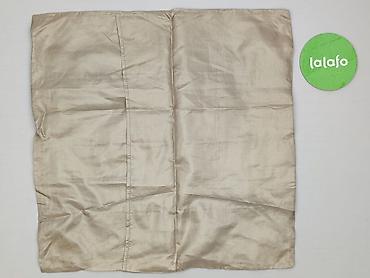 poliuretan materiał: Beżowa poszewka dekoracyjna na poduszkę 40x40 cm - Materiał: tkanina — 3