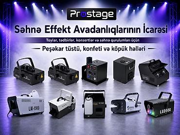 Toy, tədbir, konsert və səhnə proqramlarınızı daha yaddaqalan etmək