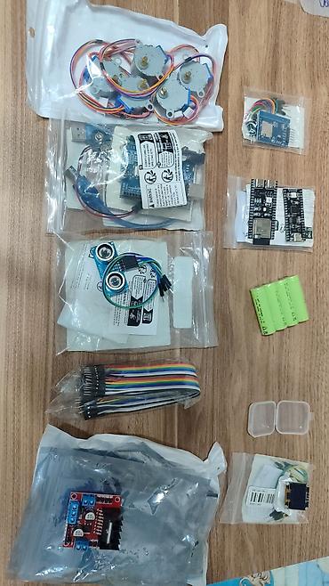 komputer setup: Arduino və elektronika layihələri üçün geniş komponent dəsti qiymət — 1