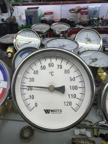 регулятор теплого пола: Термометр аналоговый WATTS Industries - Назначение: измерение