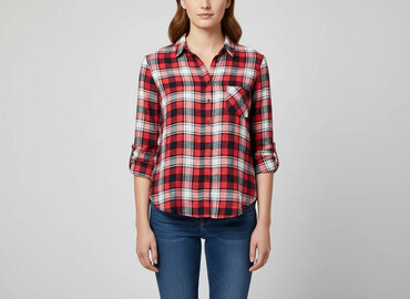 koszula flanelowa zalando: F&F, Сорочка жіноча, розмір M