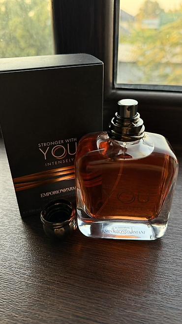 amber elixir: Emporio Armani Stronger With You Intensely — мужская парфюмерная вода — 1