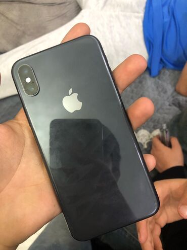 Apple iPhone: IPhone X, 64 GB, Qara, Barmaq izi, Face ID