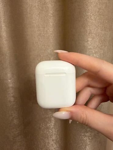 bluetooth qulaqliq: İşlənmiş Simsiz (Bluetooth) Qulaqcıqlar, Apple, rəng - Ağ — 2