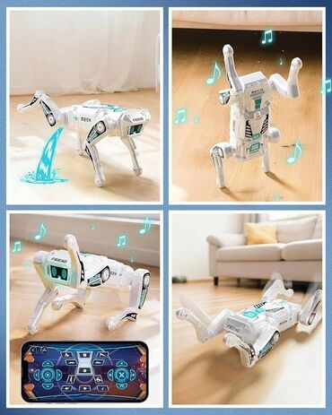 Ostale igračke: Robot pas Мултифункционални електрични RC механички пас, интелигентни — 7