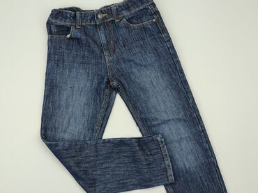 stradivarius jeansy z niskim stanem: Jeans, DenimCo, 10 years, 134/140, condition - Fair