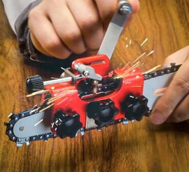 Ostali ručni alati: Nov ručni oštrač za lančane testere. U kompletu ima tri dijamantska — 1