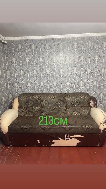Мебельные гарнитуры: 2 дивана за 5000с Комплект мягкой мебели: диван + кресло. - Диван — 1