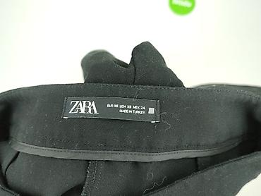 spodnie panterka pull and bear: Zara, Spodnie materiałowe damskie, rozmiar XS — 4