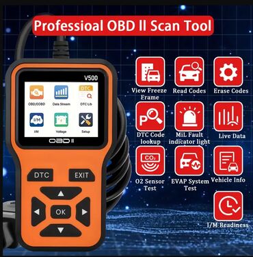 Alati za automobile: Novo - V500 OBD2/ EOBD Auto DIjagnostika PUNE OBD FUNKCIJE OBD/EOBD — 2