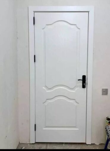 Otaq qapıları: Qonaq otağı üçün Yeni Otaq qapısı 90x205 sm Naliçnik ilə, Zəmanətli, Ödənişli quraşdırma, Pulsuz çatdırılma — 6