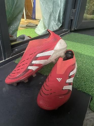predator бутсы: Футбольные бутсы без шнурков Adidas Predator (FG) ОРИГИНАЛ - Цвет — 1