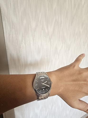 ремень часы: Классические часы часы, Tissot, Швейцария, Оригинал, Мужские, Б/у — 3