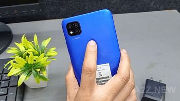 телефон fly большой экран: Xiaomi Redmi 9C, 32 ГБ, цвет - Синий, 
 Отпечаток пальца
