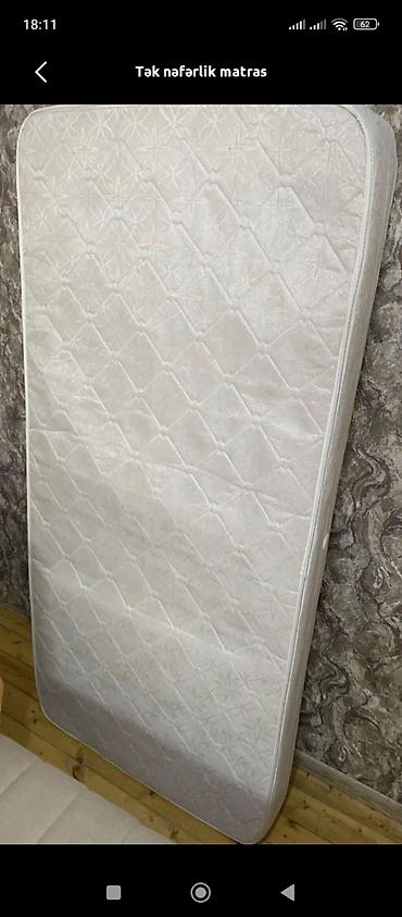 i̇kinci əl mebel sumqayıt: Tək nəfərlik matras satılır.2 ədəd var.çatdırılma var — 1