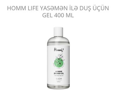 Kişi Geyimləri: HOMM Life Yasəmən ilə Duş Geli – 400 ml - Növ: Jasmin ətirli duş geli