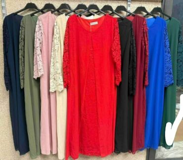 zar haljine: Alve 4XL (EU 48), color - Multicolored, Oversize, Other sleeves