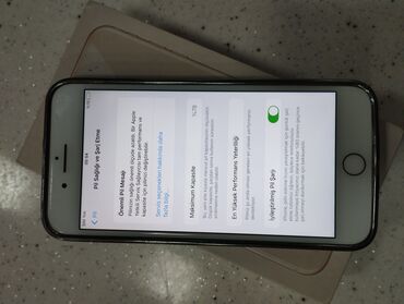 iphone telfon: IPhone 8 Plus, 64 GB, Rose Gold, Zəmanət, Barmaq izi, Simsiz şarj