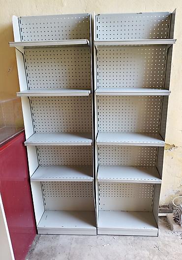 Mağaza vitrini üçün metal stend rəf sistemi - Material: möhkəm metal lalafo.az -da Mağaza vitrini üçün metal stend rəf sistemi - Material: möhkəm metal