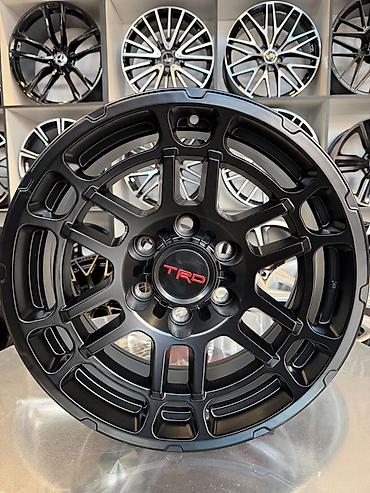 Литые Диски R 17 TRD, Комплект, отверстий - 6, Новый