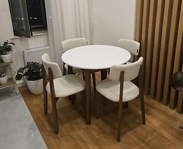 Masa desti 500m masa açılır .açılanda 1/30olurDairəvi yemək masası və