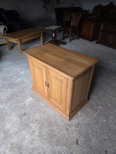 Komode: Drveni dvokrilni kabinet/komoda od punog hrasta - Materijal: masivni — 8