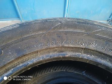 Шины: Продаю шины сатылат размер 245.65 17 всесезонка состояние жакшы — 9