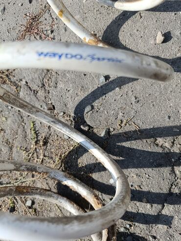 пружинные гантели сандова: Комплект из 2 пружин подвески WayDo Sports (белые). Особенности: -