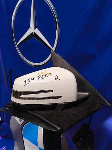 w204: Боковое правое Зеркало Mercedes-Benz Б/у, Оригинал — 1
