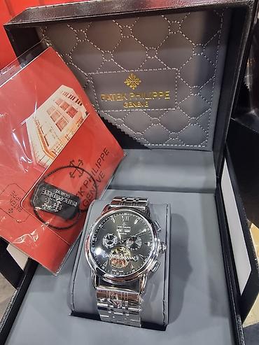 Личные вещи: Patek Philippe üslubunda kişi qol saatı – mexaniki/avtomatik mexanizm — 1