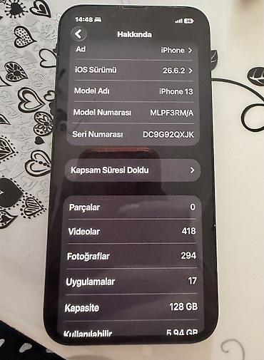 iphone 112: IPhone 13, 128 GB, Qara, Face ID — 4