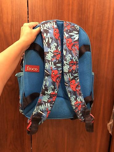 məktəbli çantalar: Marvel Spider-Man uşaq məktəb çantası - Rənglər: mavi əsas tonlarda — 2