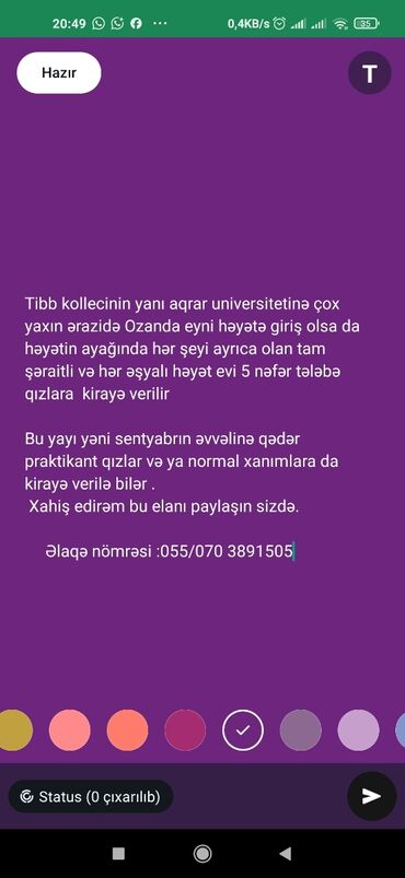 beyleqan kiraye evler: 200 м², 2 комнаты