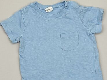Koszulki: Koszulka H&M, 6-9 m, wzrost - 74 cm., Bawełna, stan - Bardzo dobry
