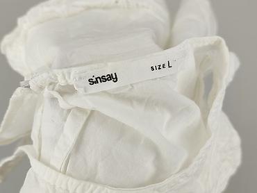 buty ccc biale: Sinsay, Bluzka damska, rozmiar L — 4